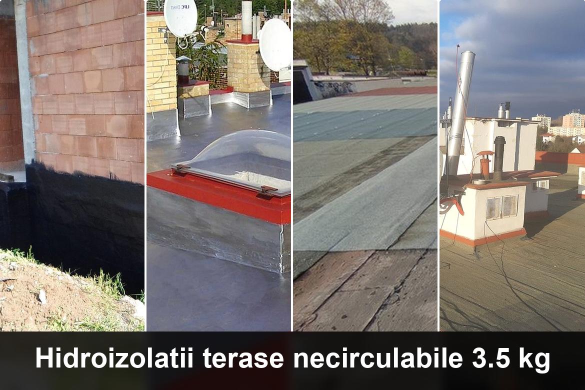 hidroizolatie terasa cu membrana bituminoasa