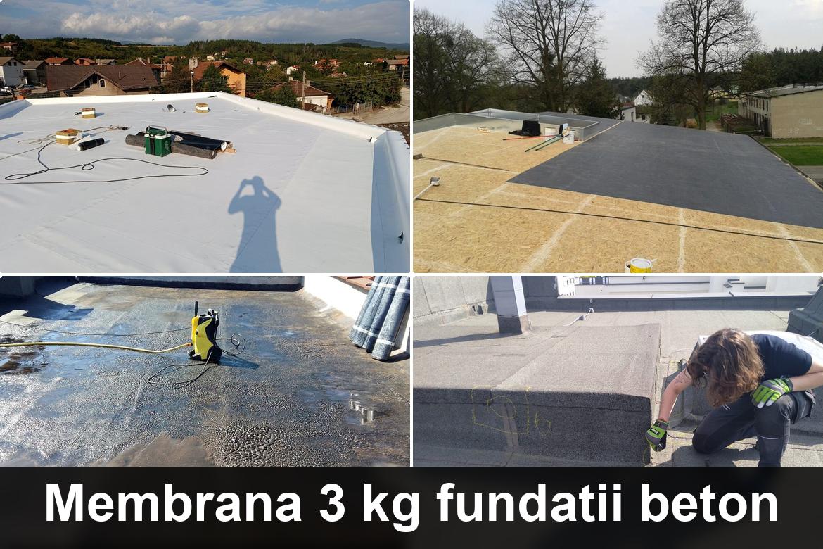 hidroizolatie terasa cu membrana bituminoasa