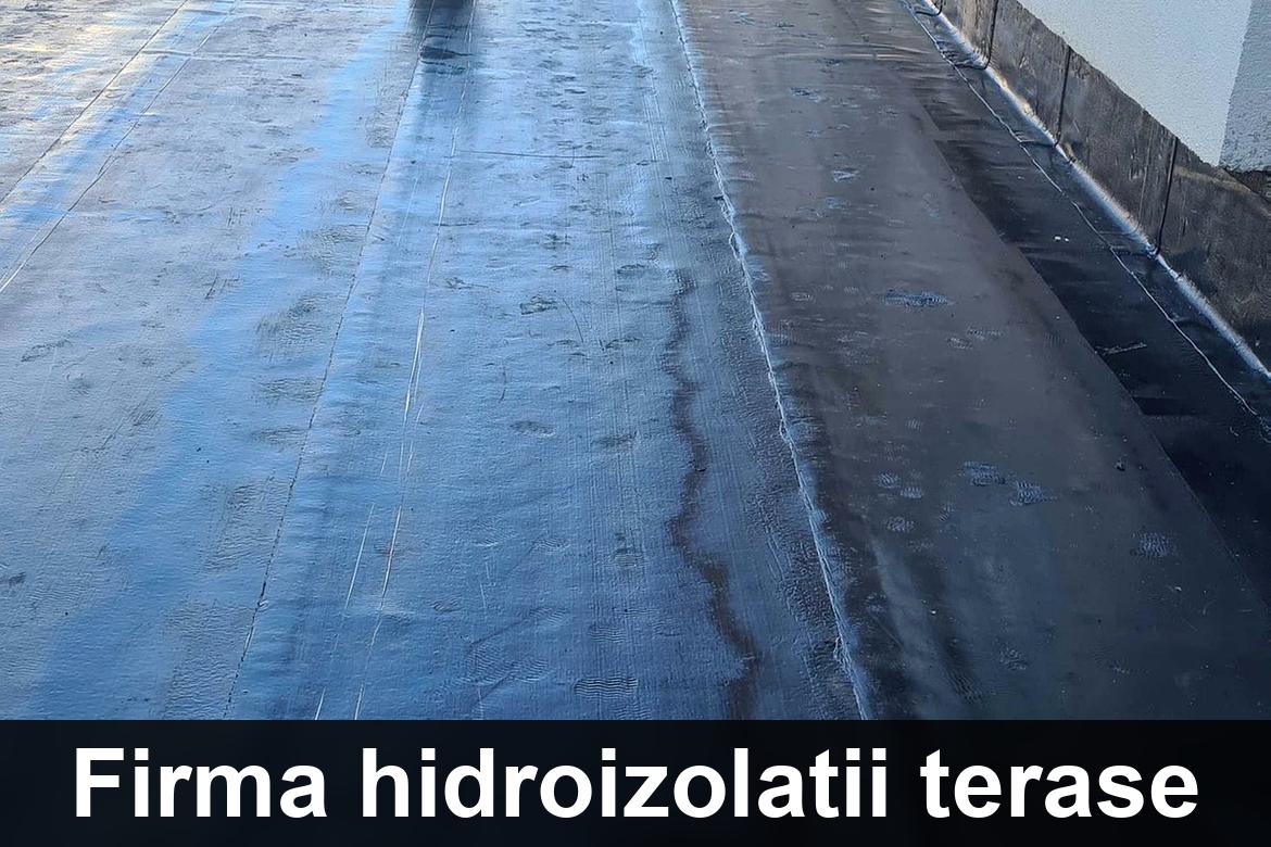 lucrare hidroizolatie terasa finalizata