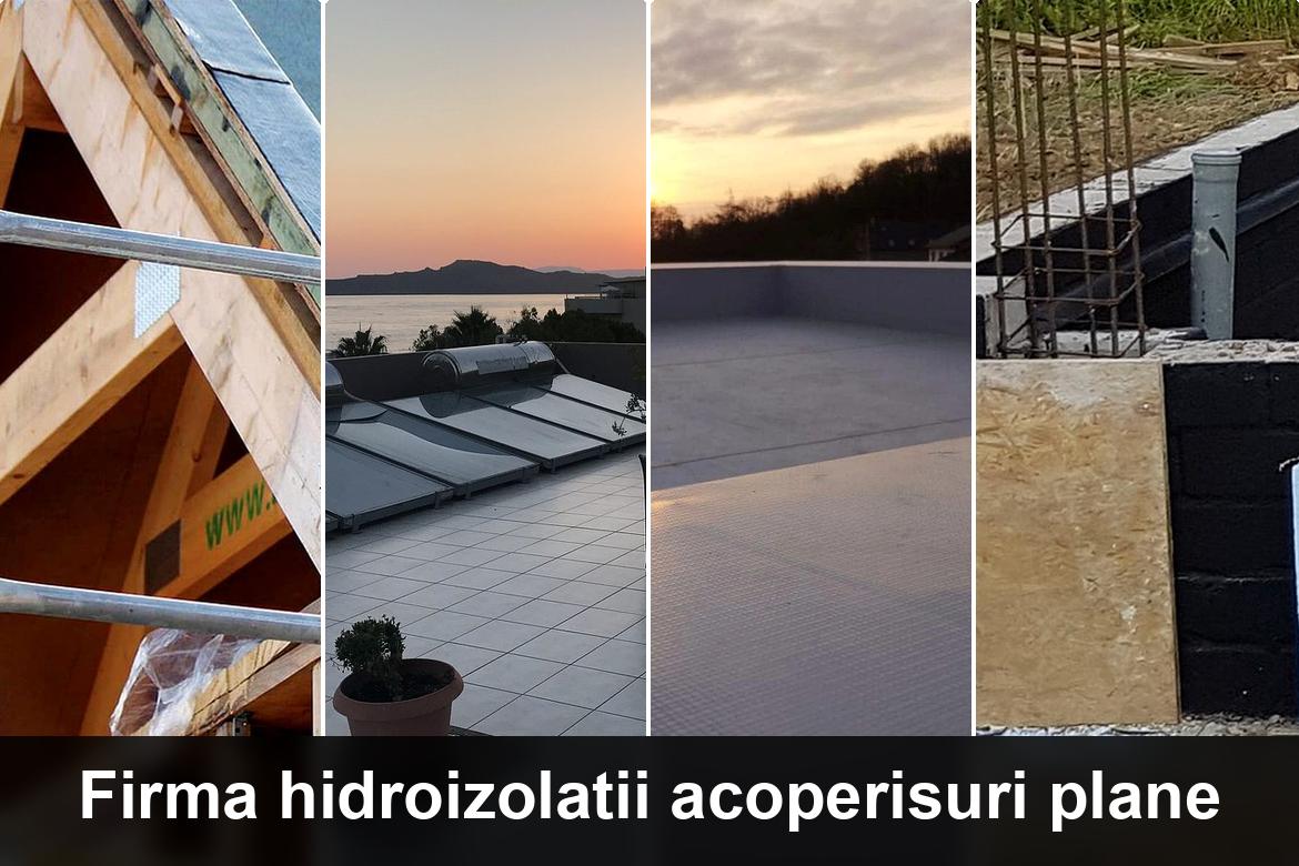 hidroizolatie terasa cu membrana bituminoasa