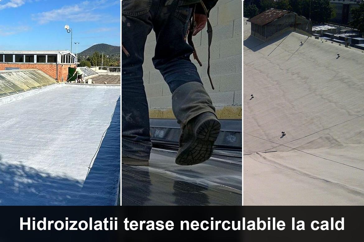 hidroizolatie terasa cu membrana bituminoasa