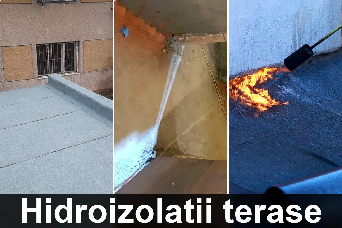 hidroizolatie terasa cu membrana bituminoasa