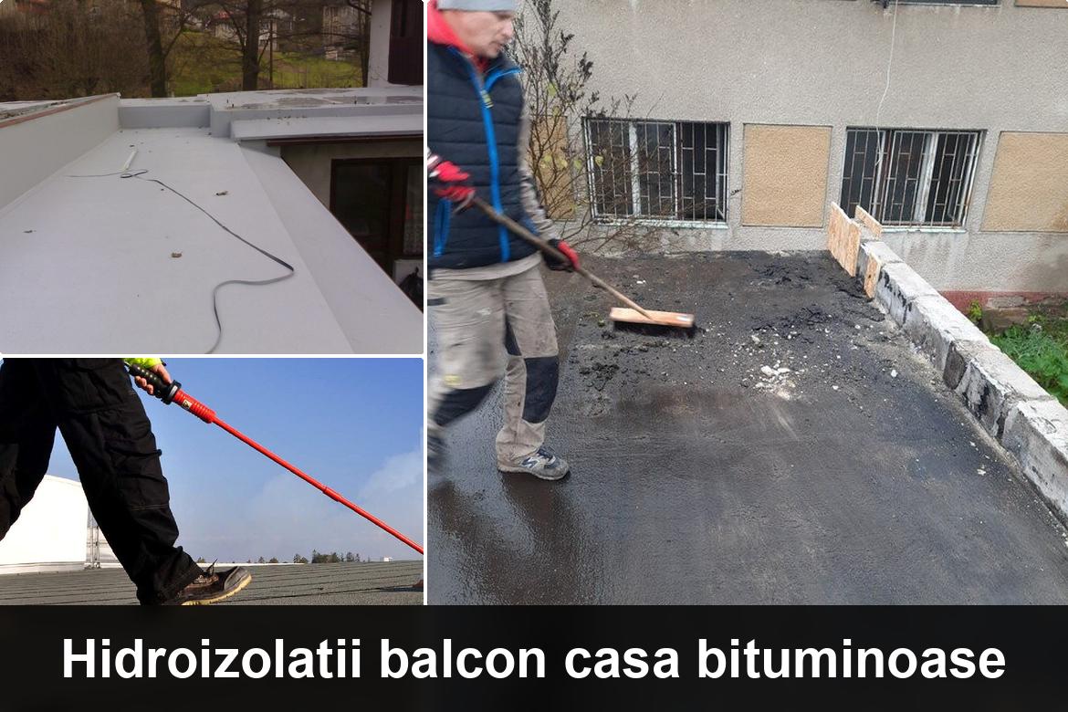 hidroizolatie terasa cu membrana bituminoasa
