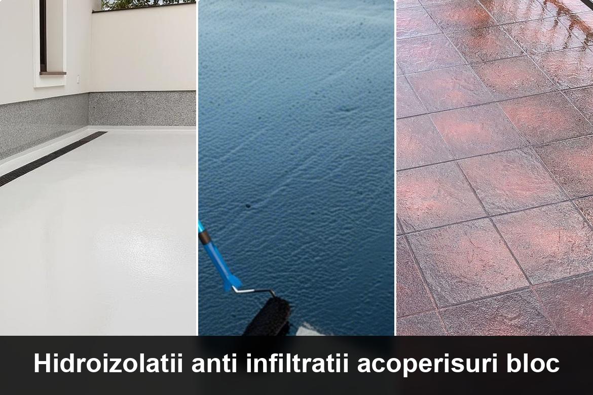 hidroizolatie terasa cu membrana bituminoasa
