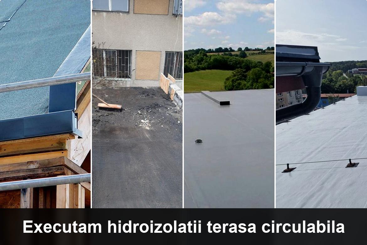 lucrare hidroizolatie terasa finalizata