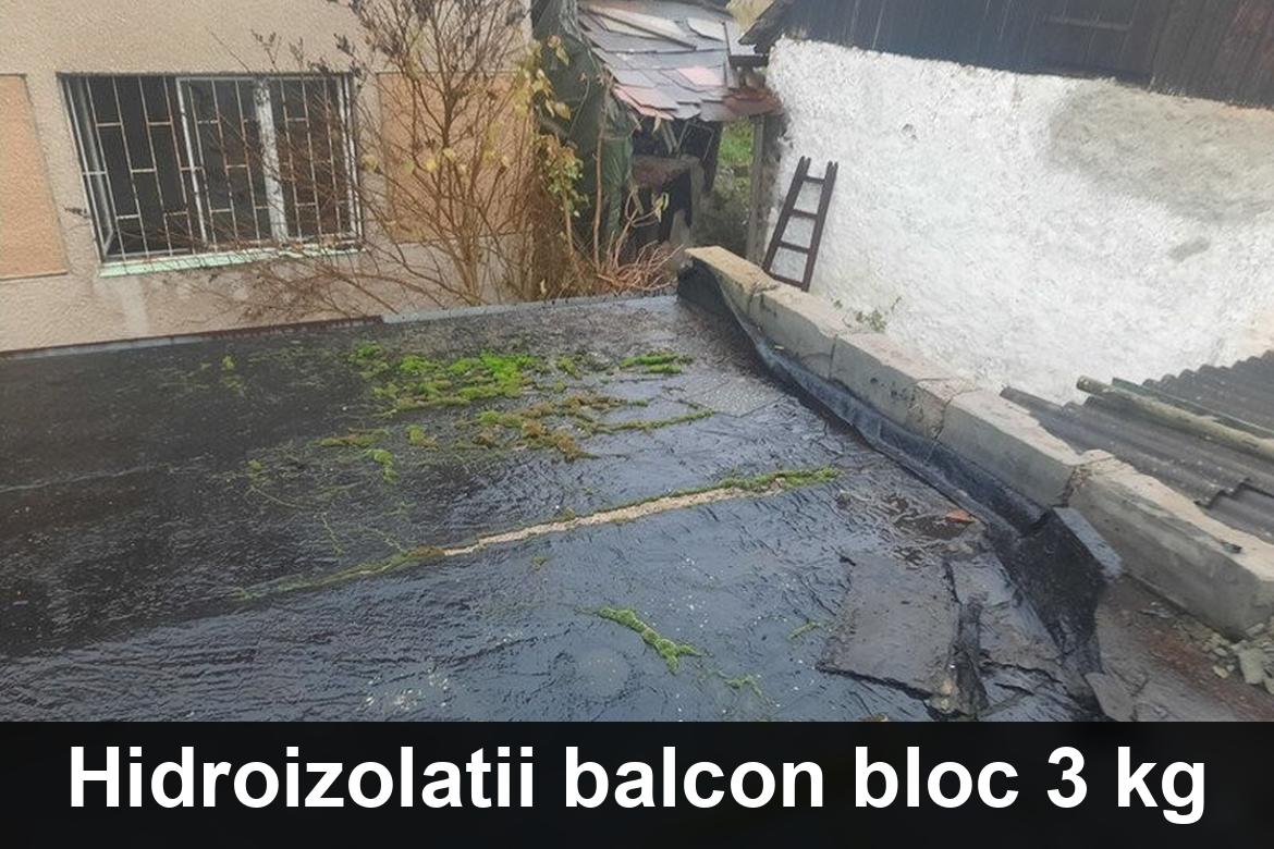 hidroizolatie terasa cu membrana bituminoasa