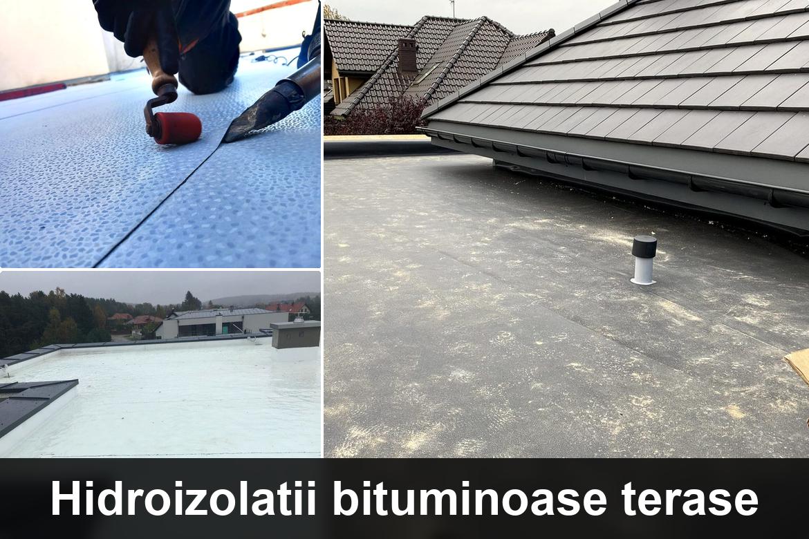 lucrare hidroizolatie terasa finalizata