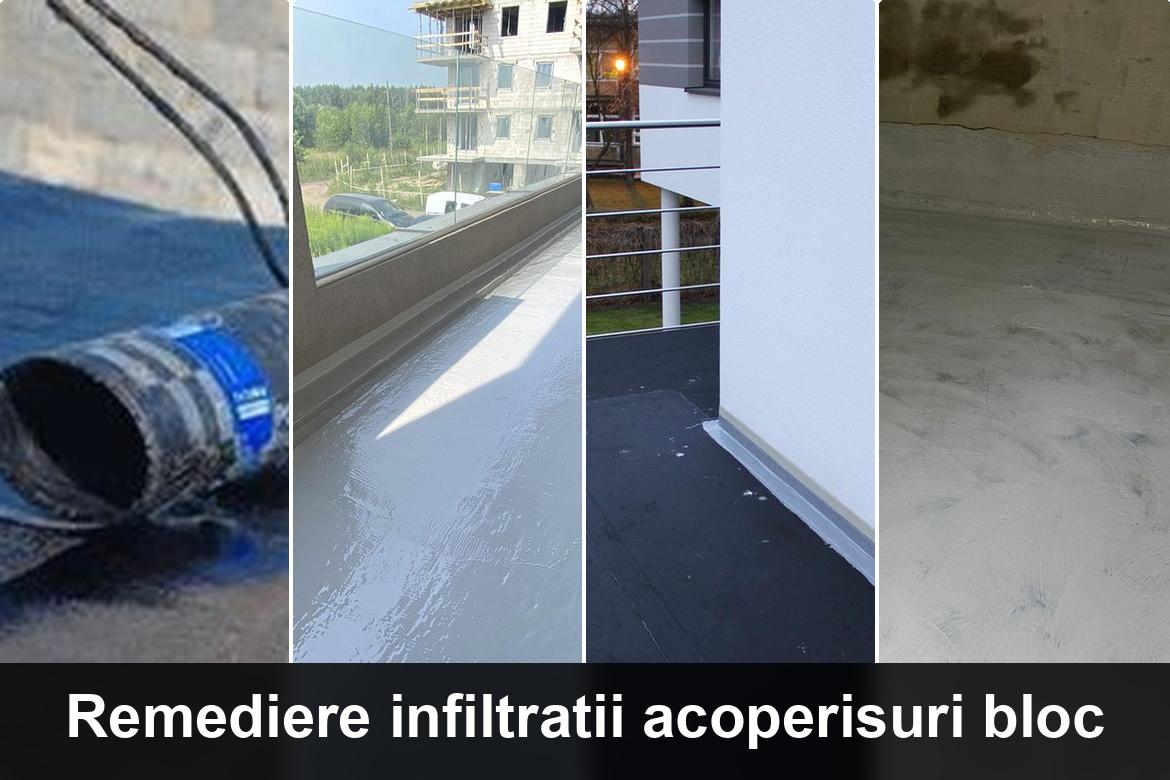 lucrare hidroizolatie terasa finalizata