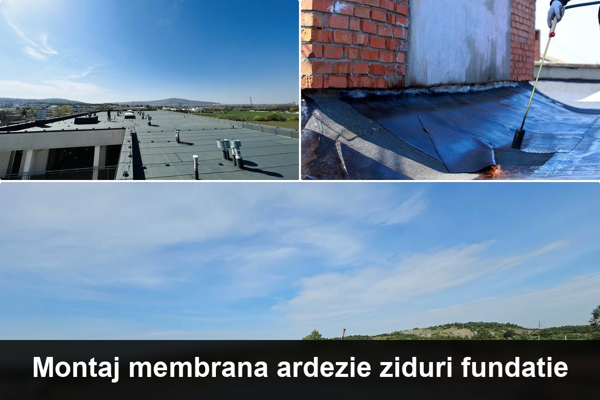 lucrare hidroizolatie terasa finalizata