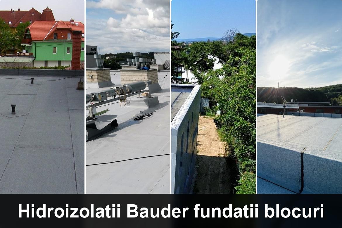 hidroizolatie terasa cu membrana bituminoasa