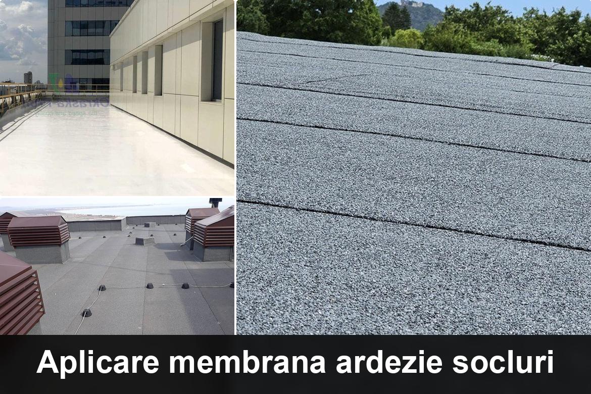 hidroizolatie terasa cu membrana bituminoasa