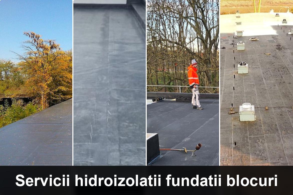 lucrare hidroizolatie terasa finalizata