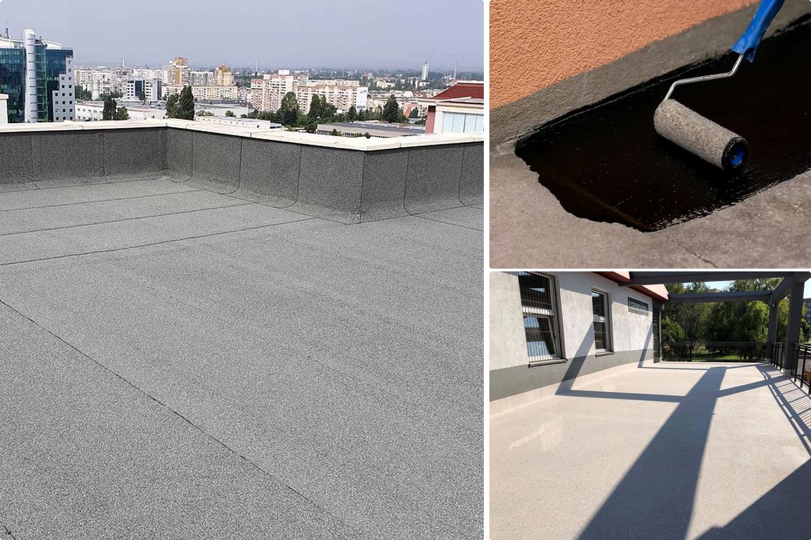 detaliu hidroizolatie terasa termosudabila
