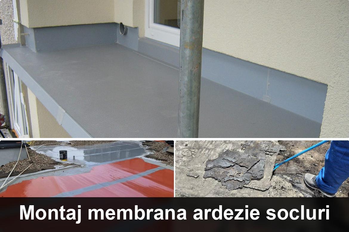 hidroizolatie terasa cu membrana bituminoasa
