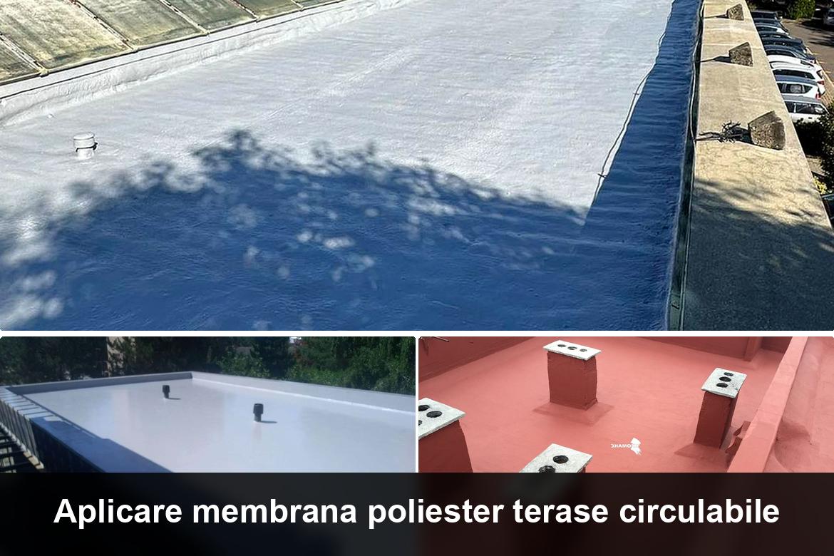 hidroizolatie terasa cu membrana bituminoasa