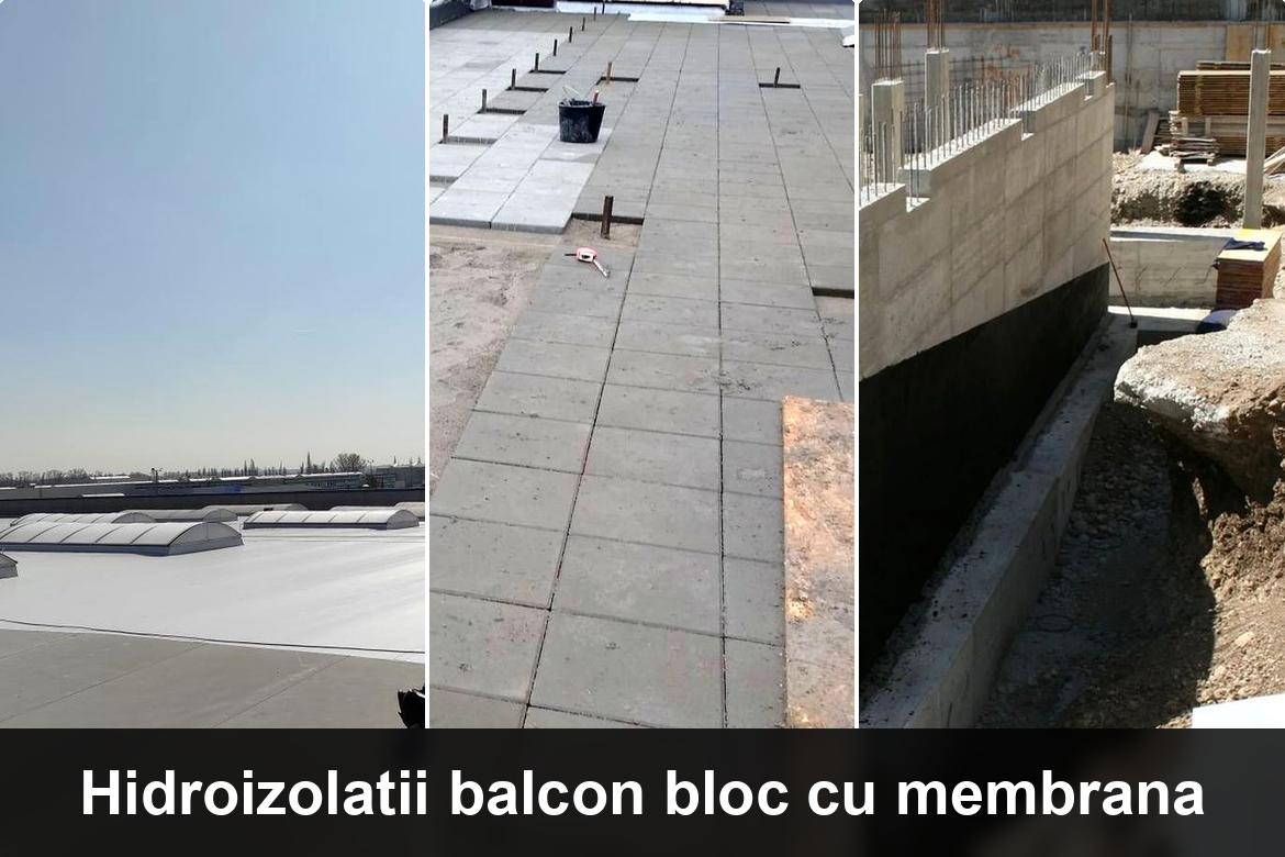 hidroizolatie terasa cu membrana bituminoasa