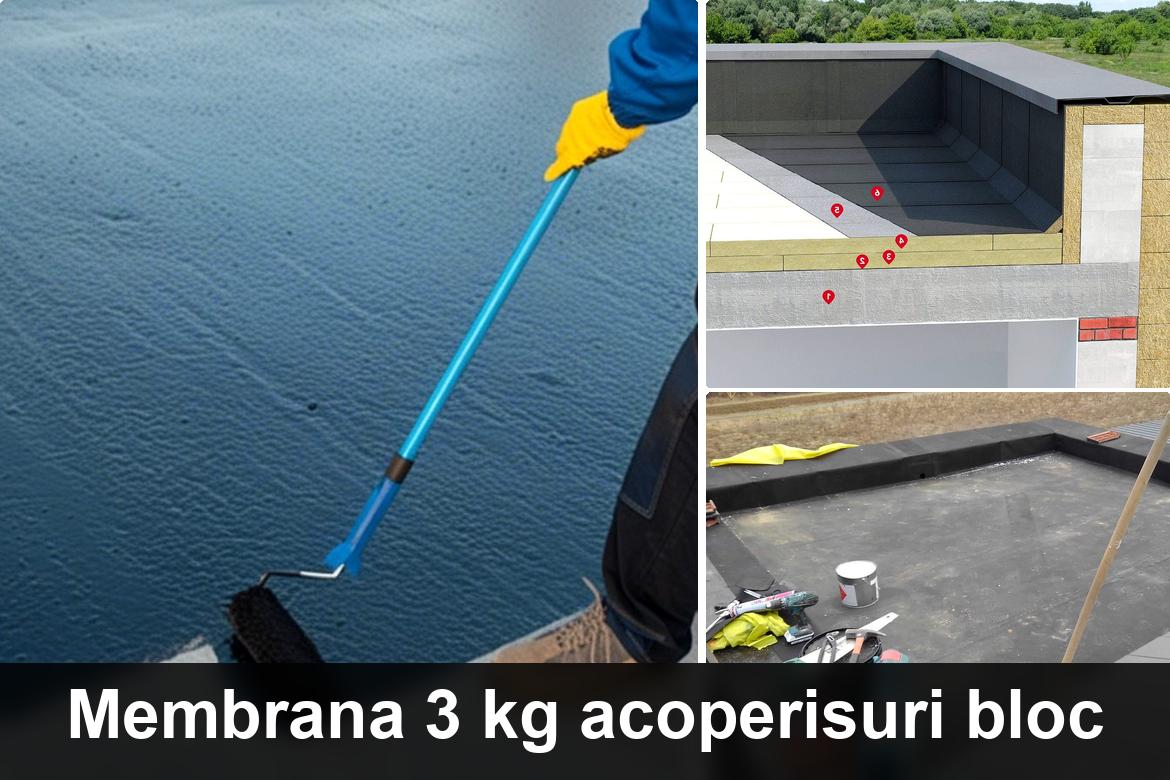 lucrare hidroizolatie terasa finalizata