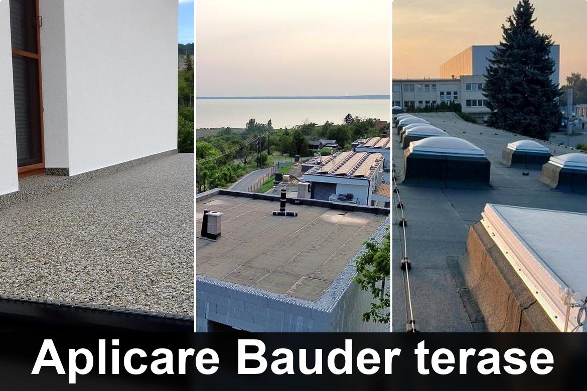 hidroizolatie terasa cu membrana bituminoasa