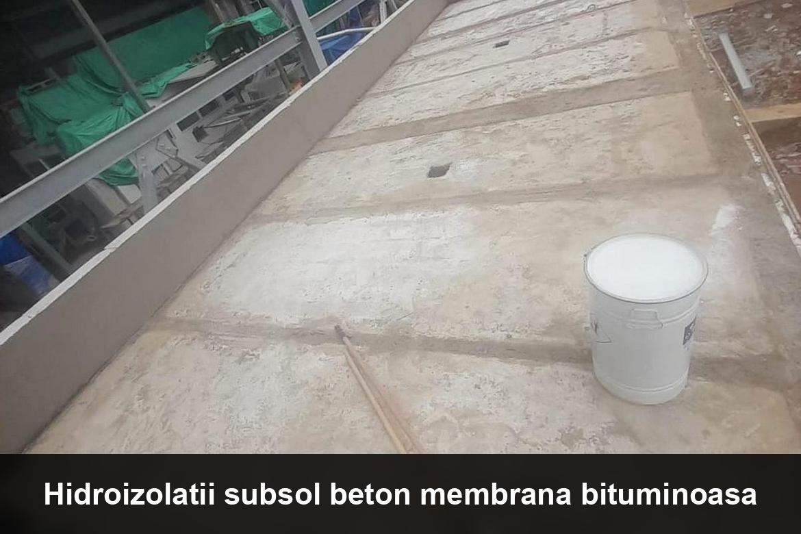 lucrare hidroizolatie terasa finalizata