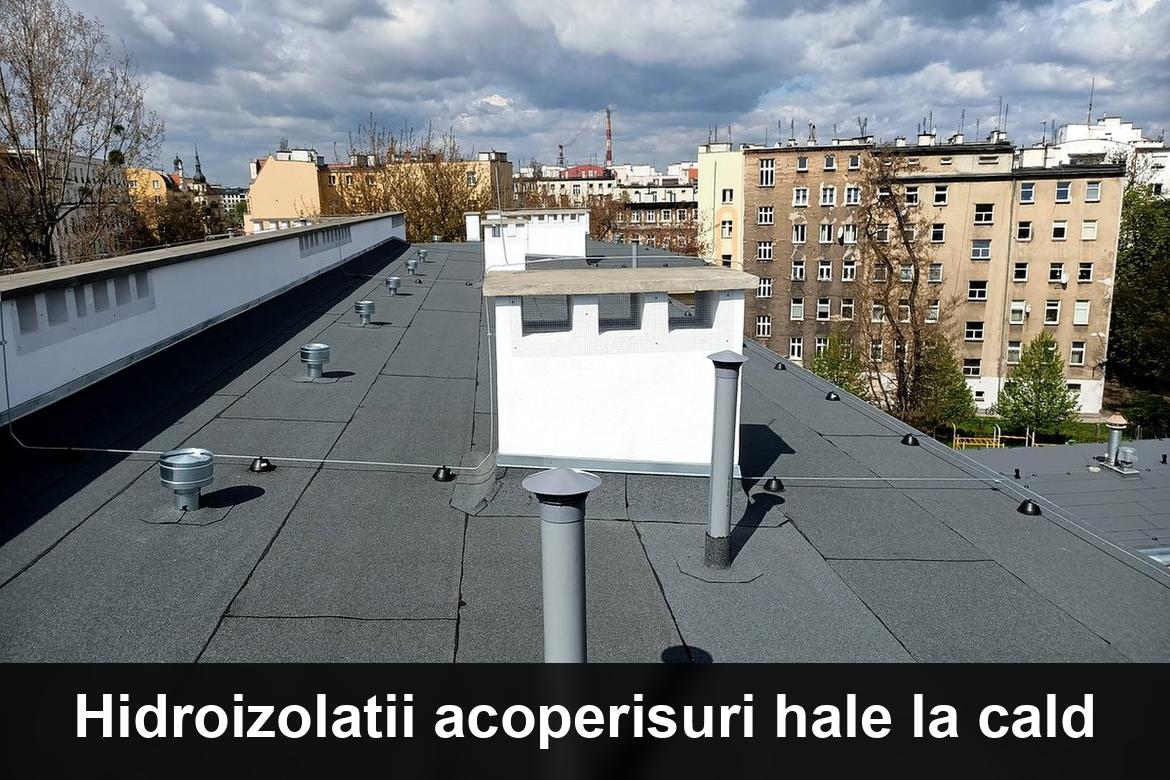hidroizolatie terasa cu membrana bituminoasa