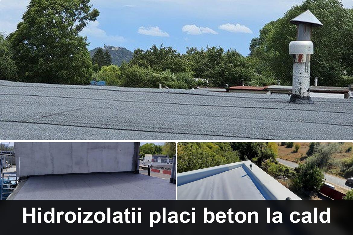 lucrare hidroizolatie terasa finalizata
