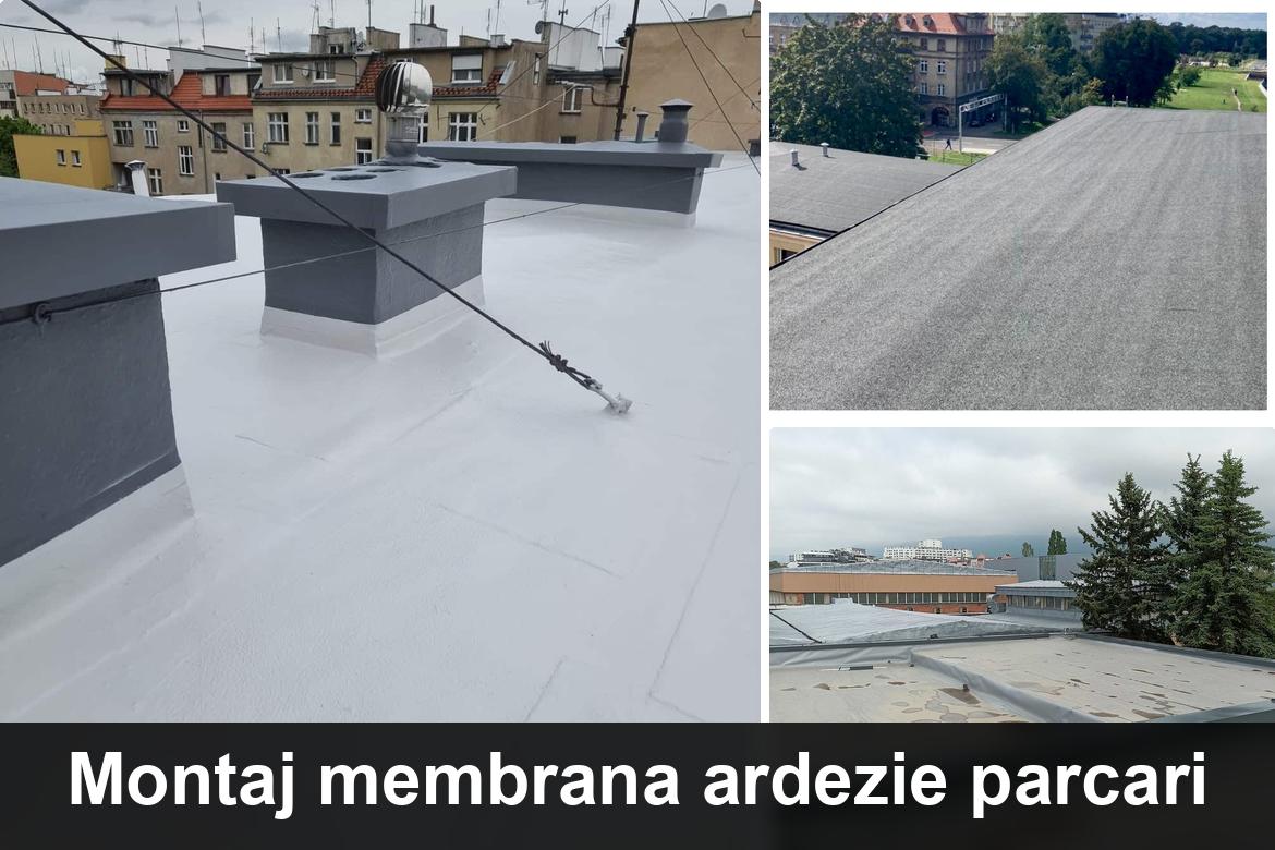 hidroizolatie terasa cu membrana bituminoasa