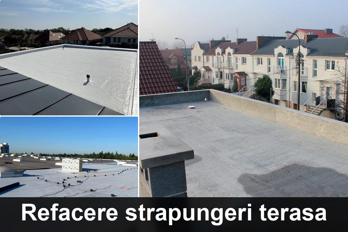 hidroizolatie terasa cu membrana bituminoasa