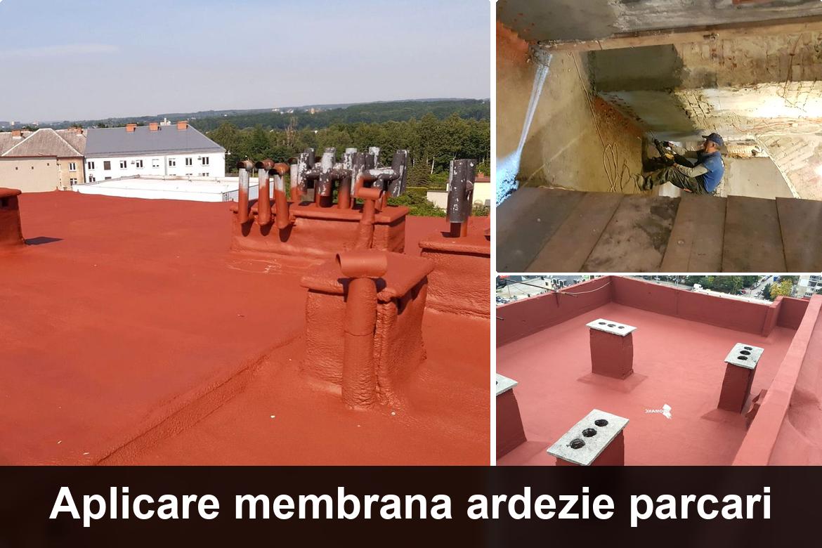 lucrare hidroizolatie terasa finalizata