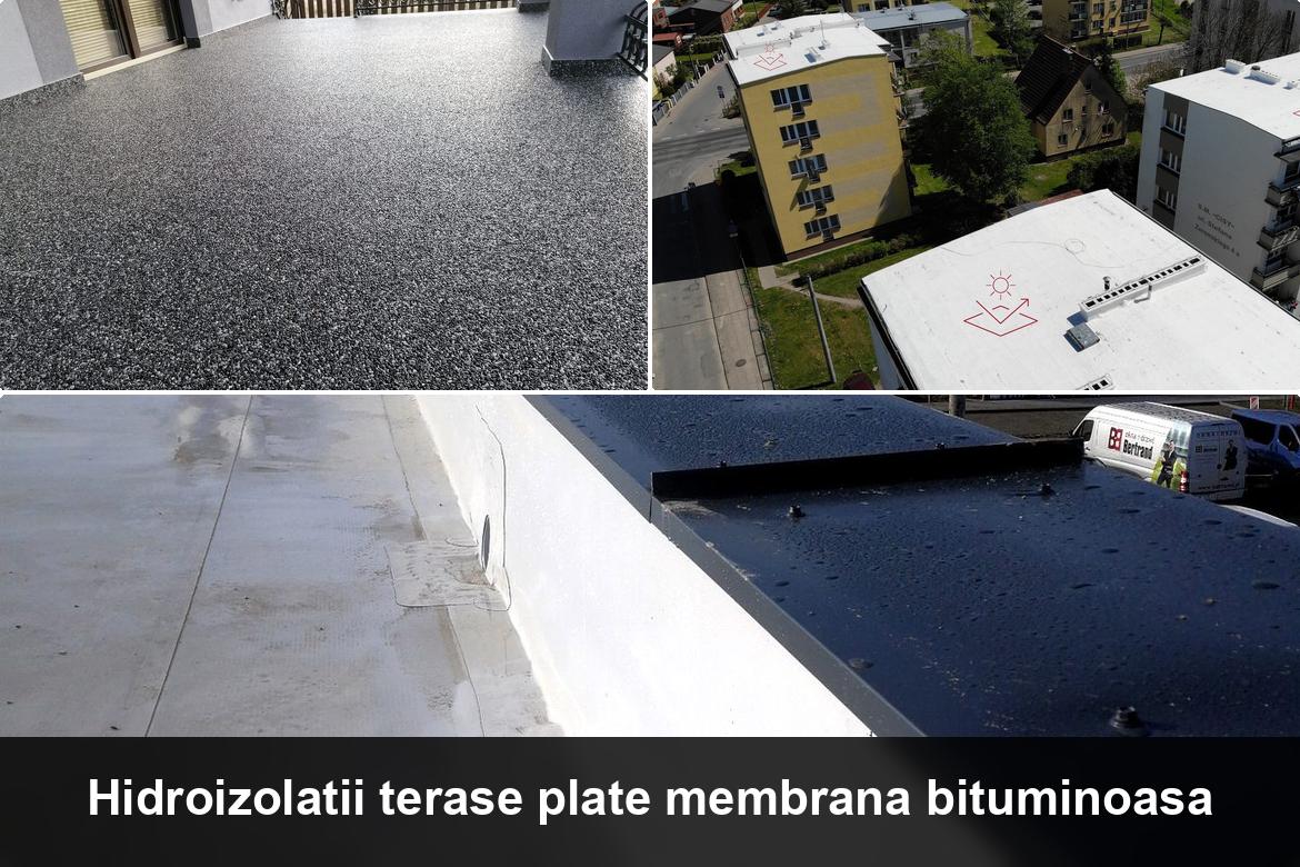 lucrare hidroizolatie terasa finalizata