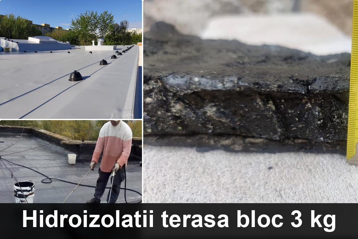 hidroizolatii terase tartasesti