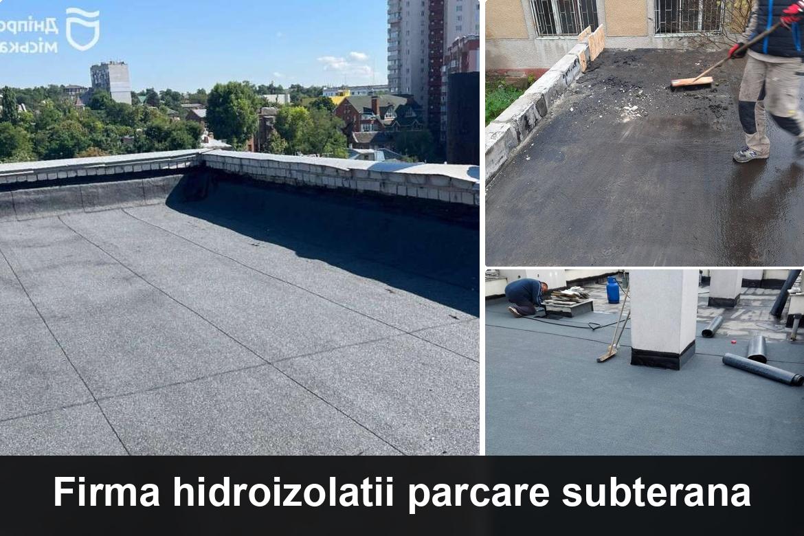 lucrare hidroizolatie terasa finalizata