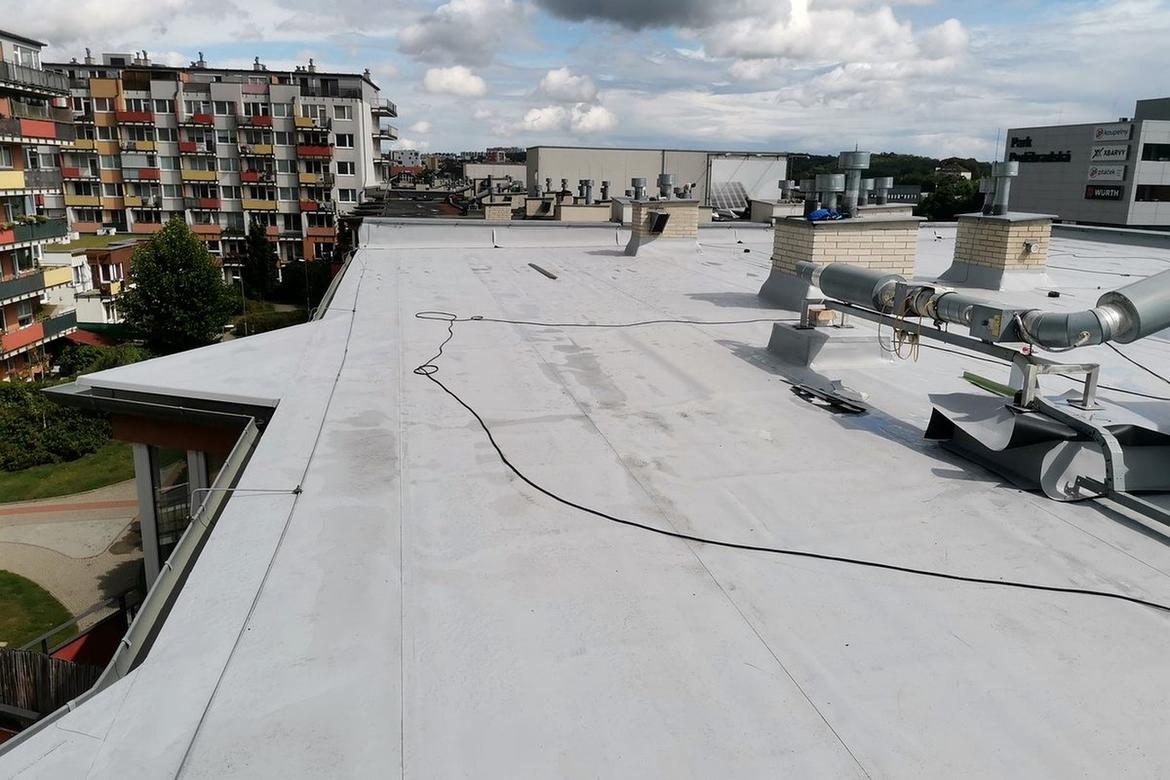 lucrare hidroizolatie terasa finalizata