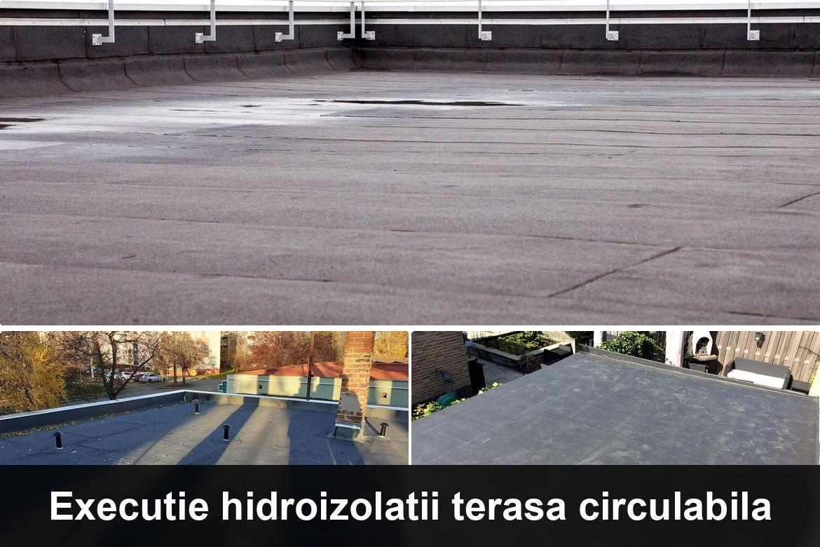 hidroizolatie terasa cu membrana bituminoasa