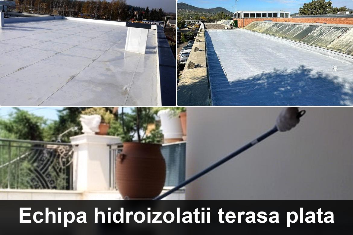 hidroizolatie terasa cu membrana bituminoasa