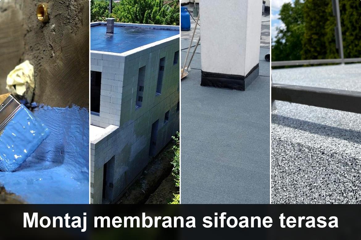 hidroizolatie terasa cu membrana bituminoasa