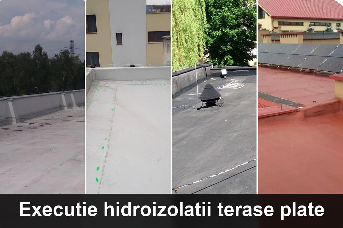 lucrare hidroizolatie terasa finalizata