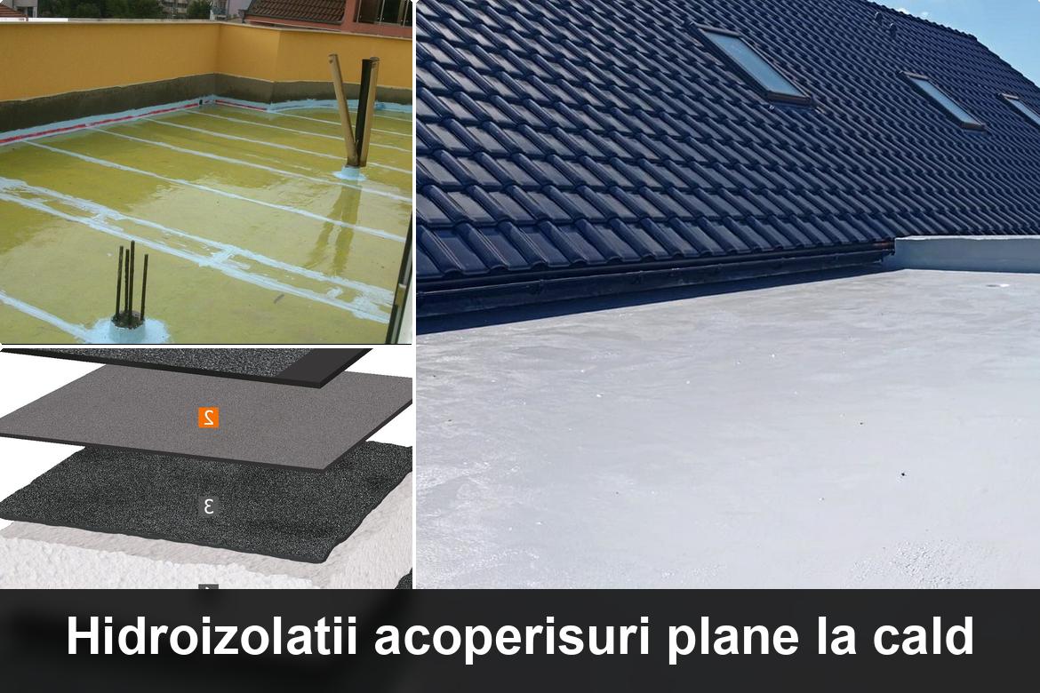 hidroizolatie terasa cu membrana bituminoasa