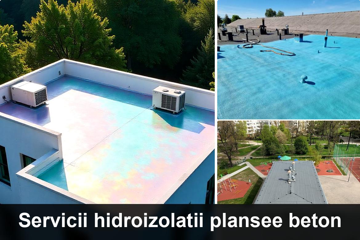 lucrare hidroizolatie terasa finalizata