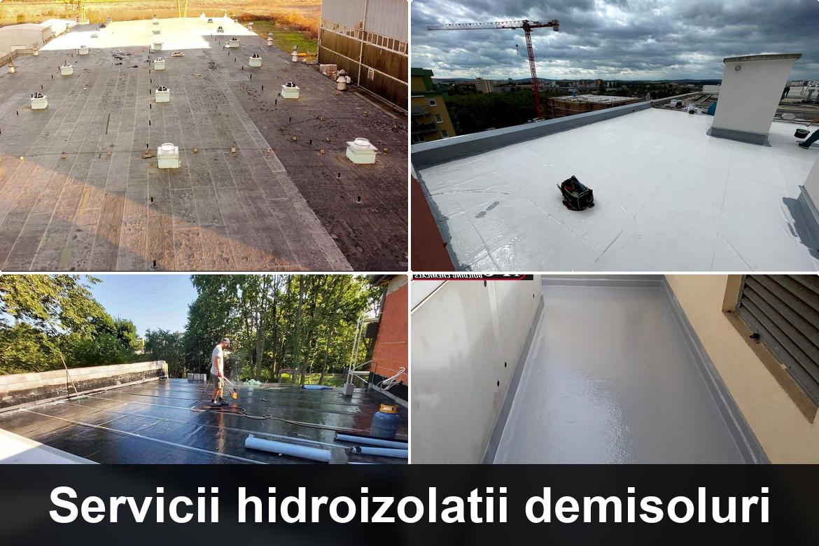 lucrare hidroizolatie terasa finalizata
