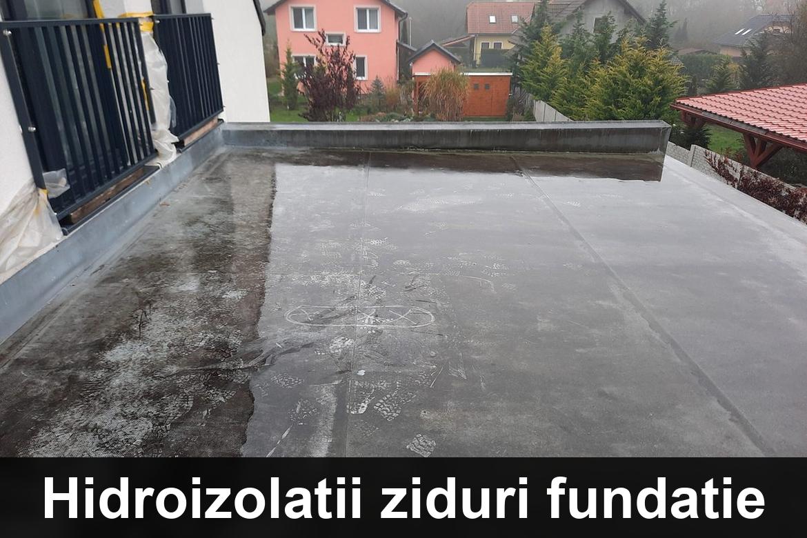 lucrare hidroizolatie terasa finalizata