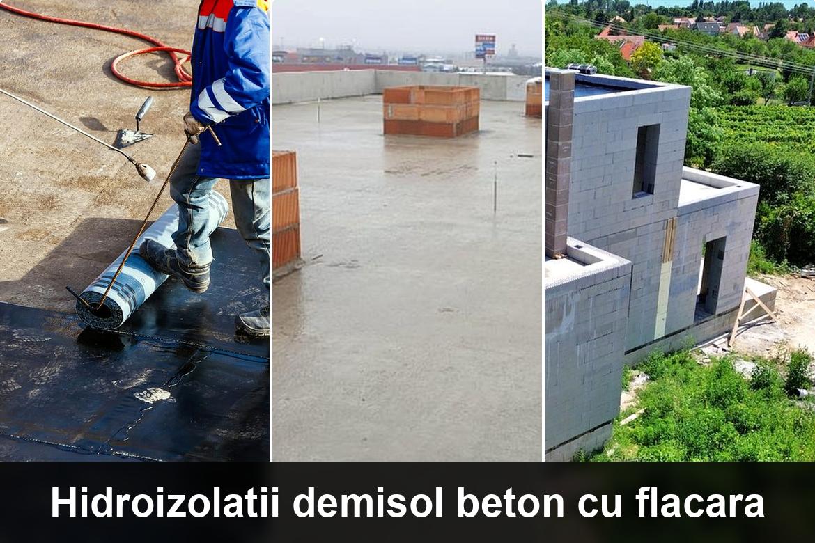 lucrare hidroizolatie terasa finalizata