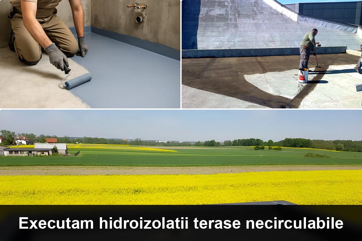 lucrare hidroizolatie terasa finalizata
