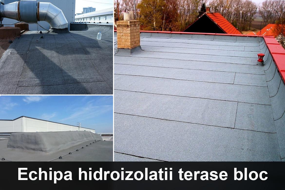 lucrare hidroizolatie terasa finalizata