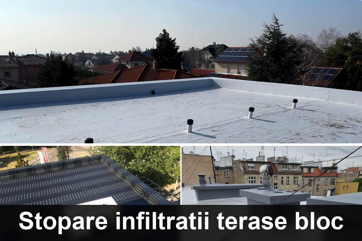 hidroizolatii terase valea lui mihai