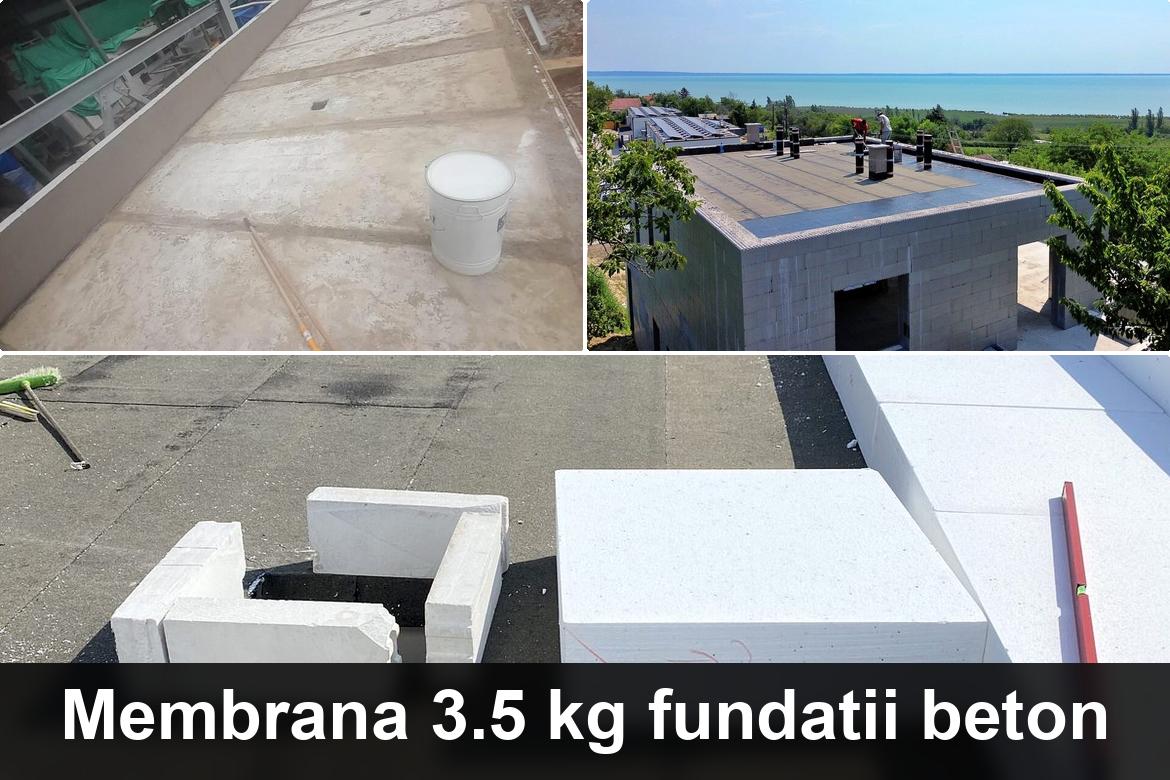 lucrare hidroizolatie terasa finalizata