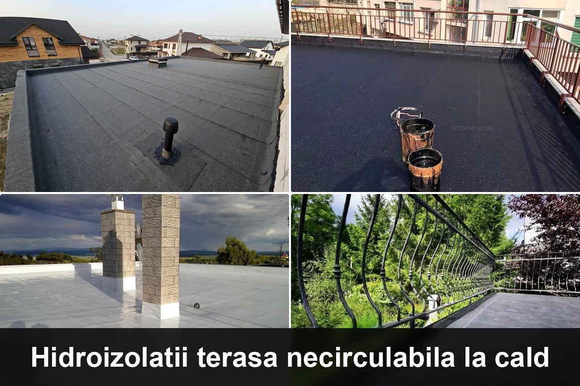 hidroizolatie terasa cu membrana bituminoasa