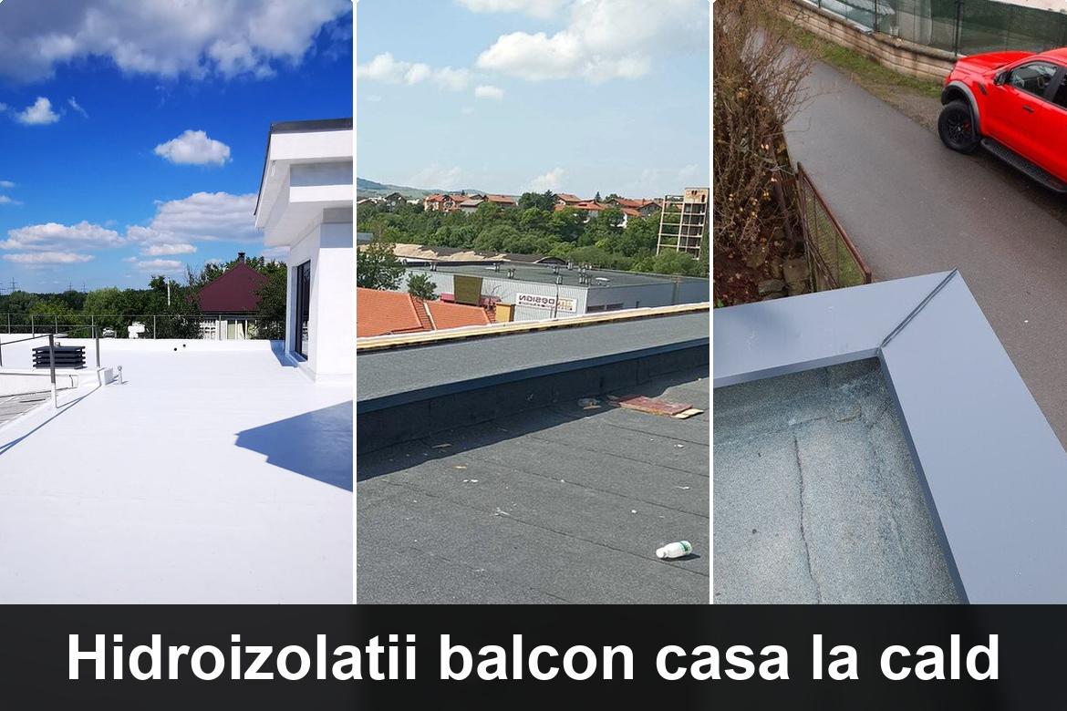 hidroizolatie terasa cu membrana bituminoasa