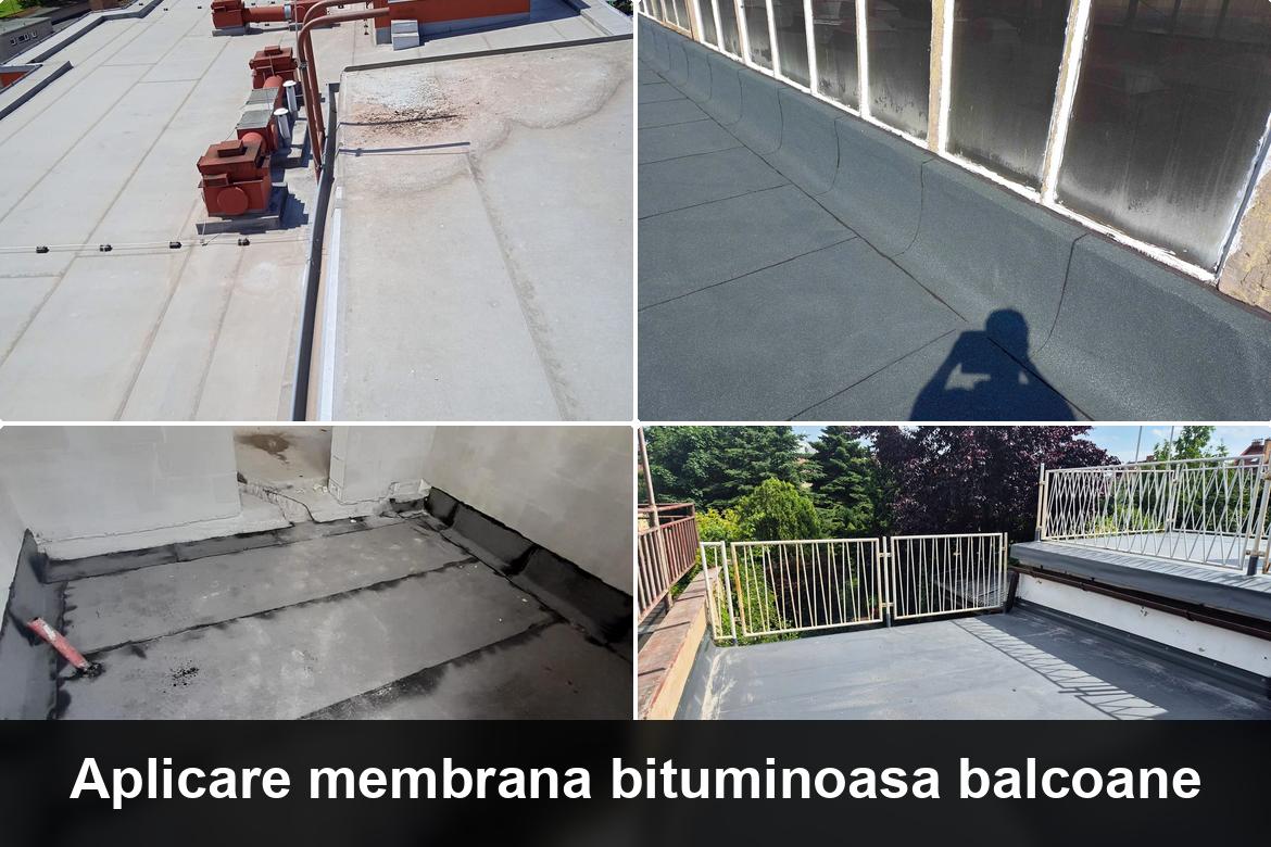 lucrare hidroizolatie terasa finalizata