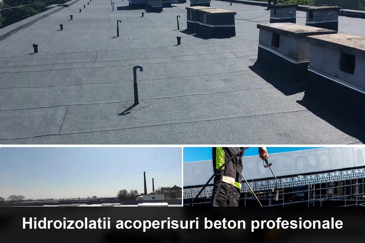 lucrare hidroizolatie terasa finalizata