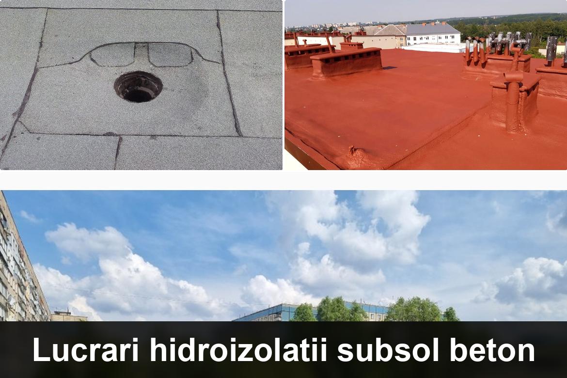 lucrare hidroizolatie terasa finalizata